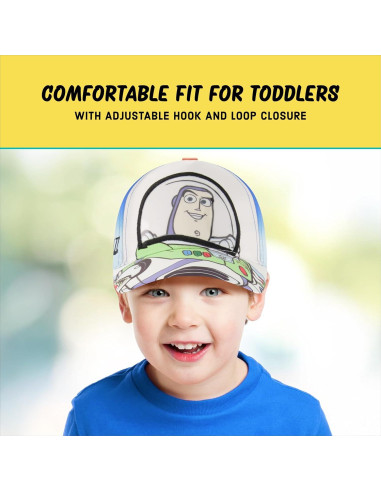 Gorra de béisbol ajustable Buzz Lightyear Disney para niños 2-4 años