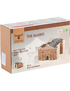 Kit de Construcción Alamo Wise Elk - 510 Ladrillos de Yeso 3D 2