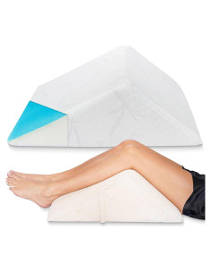 Almohada en Cuña para Alivio de Espalda y Rodillas - Sistemas de Soporte para Espalda - Pequeña