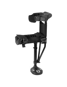 Muleta Sin Manos Threemart para Lesiones de Pie - Negro