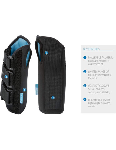 Férula de Muñeca Ossur Formfit para Tendinitis y Lesiones - Grande