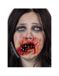 Herida Cortada Zombie de Láttex Fxe Faux Studio - Halloween 2