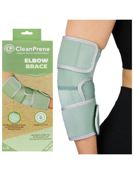 Soporte de Codo CleanPrene - Ecológico y Ajustable - Talla Única