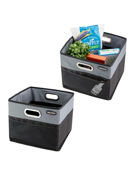 Cubo de Almacenamiento para Coche High Road - 2 Paquetes a Prueba de Fugas