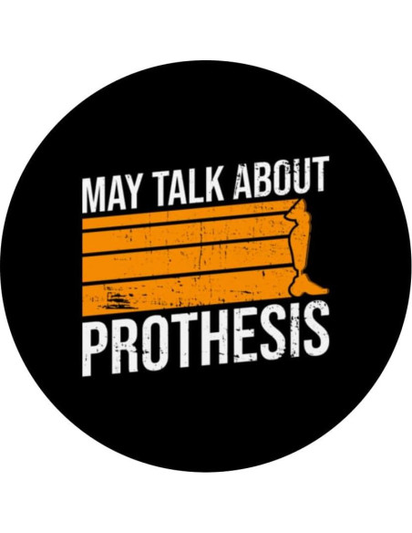 PopSockets Intercambiables para Prótesis de Pierna - Negro