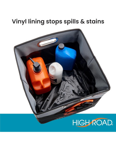 Cubo de Almacenamiento para Coche High Road - 2 Paquetes a Prueba de Fugas