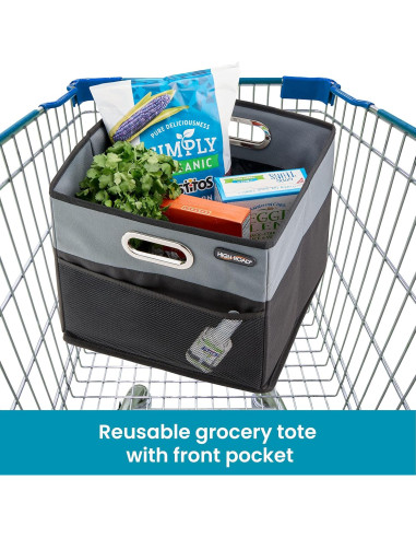 Cubo de Almacenamiento para Coche High Road - 2 Paquetes a Prueba de Fugas