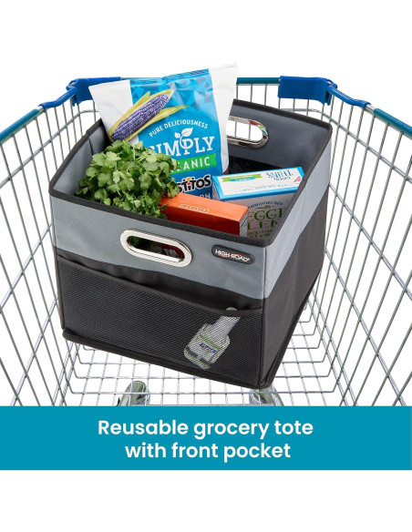 Cubo de Almacenamiento para Coche High Road - 2 Paquetes a Prueba de Fugas