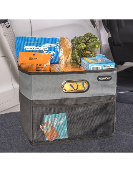 Cubo de Almacenamiento para Coche High Road - 2 Paquetes a Prueba de Fugas