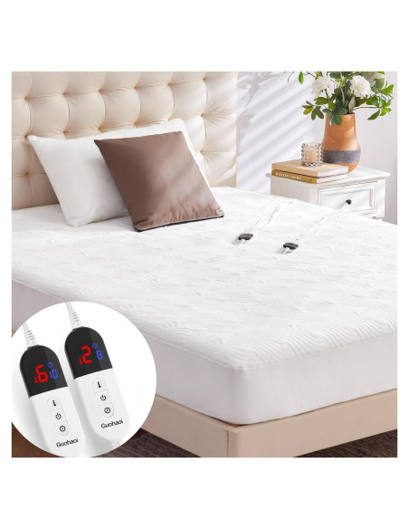 Almohadilla Térmica Eléctrica Guohaoi Reina 152x203 cm 6 Niveles
