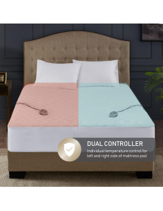 Almohadilla Térmica King Hyde Lane 100% Algodón 20 Niveles Calor 2