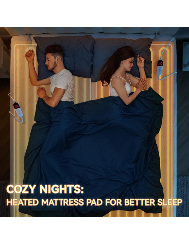 Almohadilla Térmica Eléctrica Guohaoi Reina 152x203 cm 6 Niveles