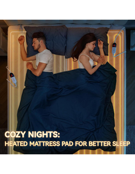 Almohadilla Térmica Eléctrica Guohaoi Reina 152x203 cm 6 Niveles