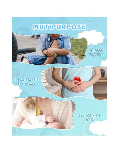 Paquetes de Hielo Reutilizables Comfytemp para Niños - 6 Unidades