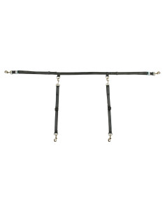 Correa Cruzada para Dos Perros Bushwhacker - Sujeción Segura para Camioneta