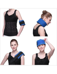 Compresa de Hielo Reutilizable MR.ICE para Dolores de Cabeza - 2 Paquetes 2