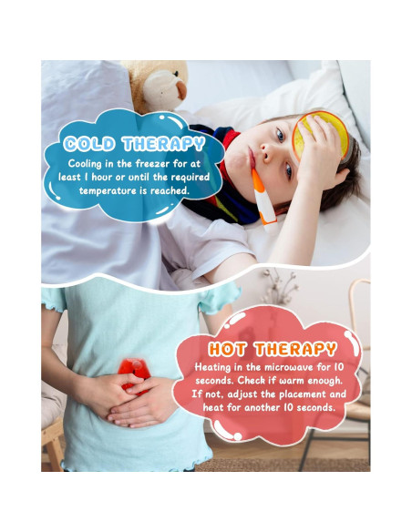 Paquetes de Hielo Reutilizables Comfytemp para Niños - 6 Unidades