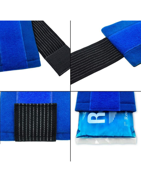 Compresa de Hielo Reutilizable MR.ICE para Dolores de Cabeza - 2 Paquetes