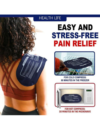 Paquete de Hielo de Gel Reutilizable AADSI 3 Pcs 25.4x12.7cm