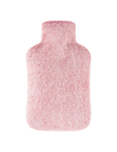 Botella de Agua Caliente DICEVER 2L con Funda Rosa a Prueba de Fugas