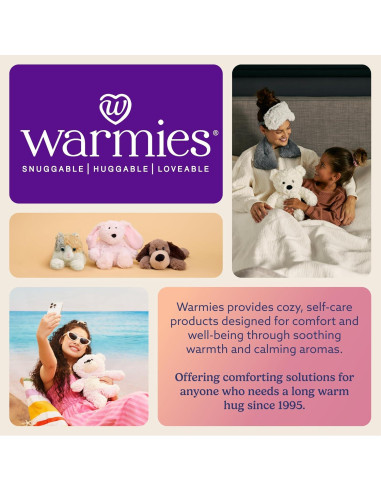 Pantuflas de microondas Warmies para mujeres - suaves y antideslizantes