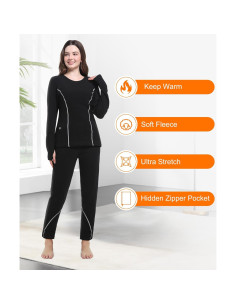 Conjunto Térmico Calentado FERNIDA para Mujeres - Batería Incluida 2