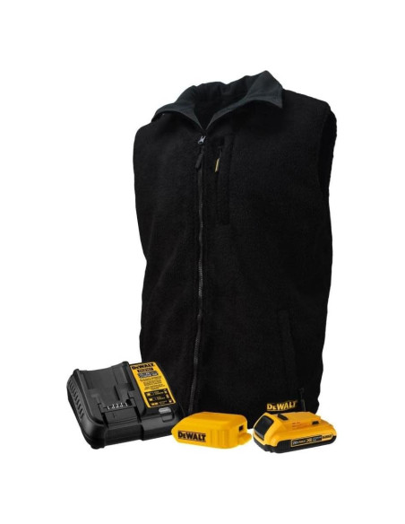 Chaleco Reversible Calentado Unisex Radians DCHV086BD1-L - Negro - Talla L