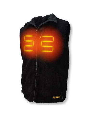 Chaleco Reversible Calentado Unisex Radians DCHV086BD1-L - Negro - Talla L