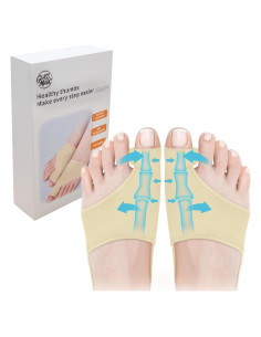 Corrector de Juanetes GLASSMARC 2PCS Alivio Dolor Transpirable