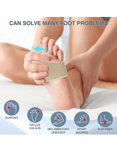 Corrector de Juanetes GLASSMARC 2PCS Alivio Dolor Transpirable 2