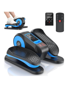 Elíptica Bajo Escritorio ANCHEER AMA006015, Ejercitador de Piernas Eléctrico 12 Velocidades