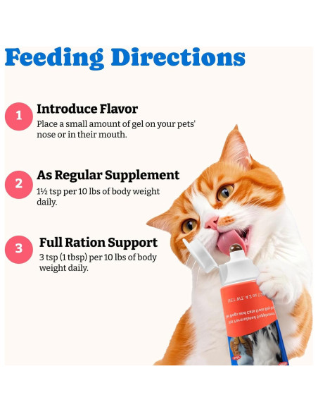 Gel Nutricional de Calostro Bovino YoYoBay 32g para Perros y Gatos