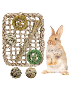 Alfombra de Actividad Hamiledyi para Conejos con Juguetes