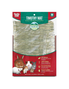 Mat de Heno de Timothy Oxbow Mediano 100% Natural para Mascotas