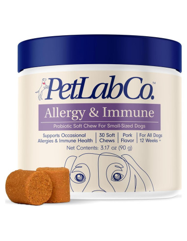 Masticables Probioticos PetLab Co. para Alergias Perros 30 Unidades