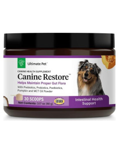 Suplemento Digestivo Canino Ultimate Pet Nutrition 145g - Bacón