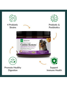 Suplemento Digestivo Canino Ultimate Pet Nutrition 145g - Bacón 2