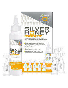 Absorbine Silver Honey Cuidado Rápido de Oídos Veterinario 10 Días