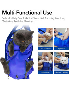 Bolsa de Aseo para Mascotas GooCare Mediana Azul 43x25cm 2