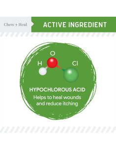Spray para Heridas de Perros Chew + Heal 113ml - Ácido Hipocloroso 2
