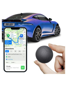 Rastreador GPS Portátil NGXDFL GF10 con Imán y Cobertura Global