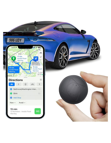 Rastreador GPS Portátil NGXDFL GF10 con Imán y Cobertura Global