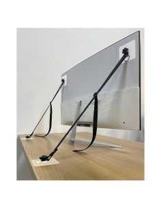 Correas de Seguridad Ajustables para TV - 2 Paquete Antivuelco