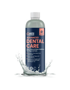 Aditivo de Agua Vets Preferred para Perros - Enjuague Bucal Menta