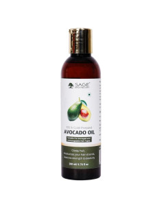 Aceite de Aguacate Natural Sage Apothecary 200 ml - Hidratante Piel y Cabello