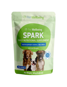 Suplemento Nutricional Pet Wellbeing 100g para Perros y Gatos