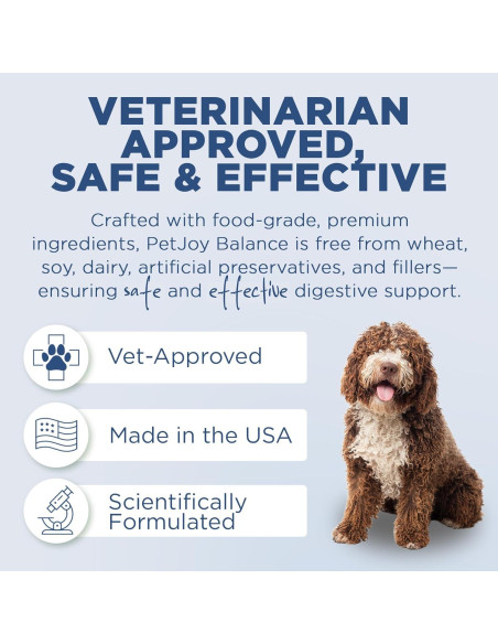 Masticables Probioticos PetJoy 60ct para Perros - Salud Digestiva