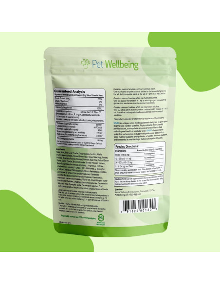 Suplemento Nutricional Pet Wellbeing 100g para Perros y Gatos