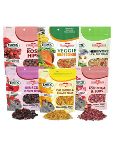 Golosinas Herbívoras Exotic Nutrition 6 Paquete Surtido Saludable