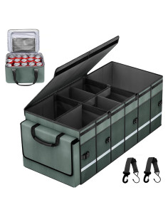 Organizador de Maletero GDNasist Plegable 35L con Bolsa Térmica